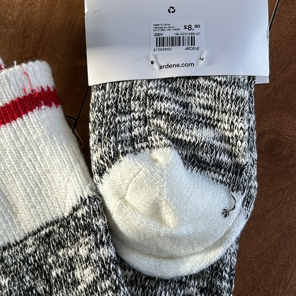 NWT⭐️ARDENE💫 Women’s White/Black Over-The-Knee Socks 🧦 - Picture 8 of 8
